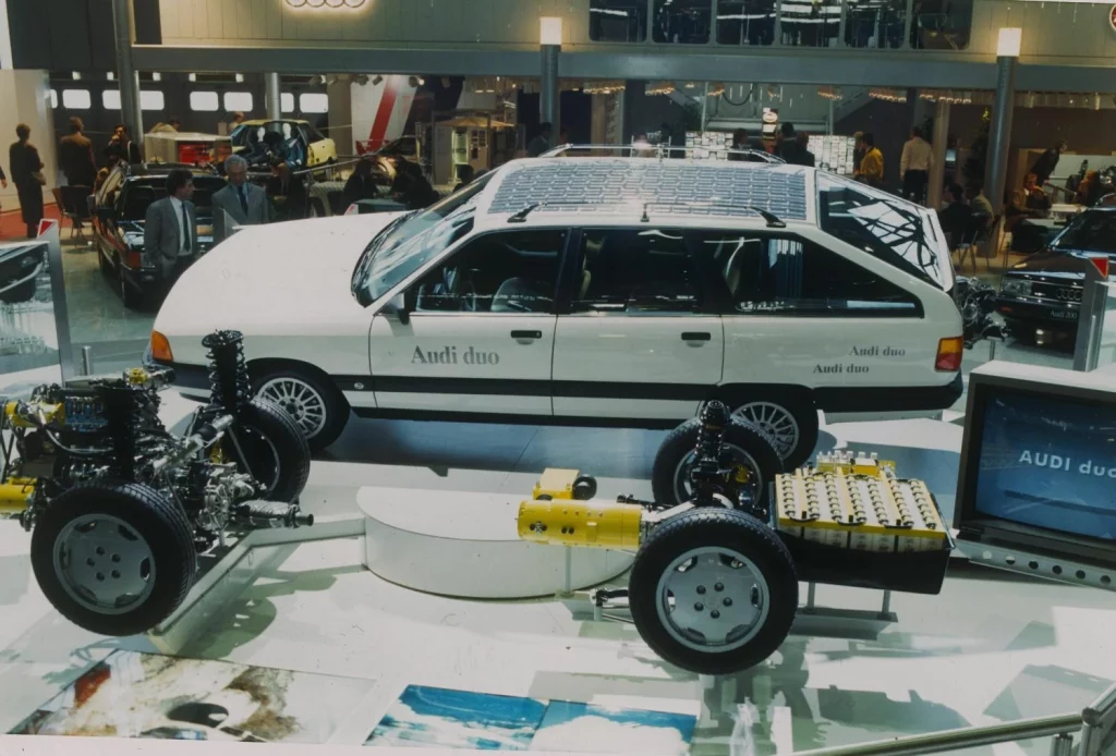Audi 100 Avant quattro Duo: El coche del anuncio de Audi es este y nació hace 35 años 2 Motor16 2025 Audi 100 Avant quattro Duo. Imagen.