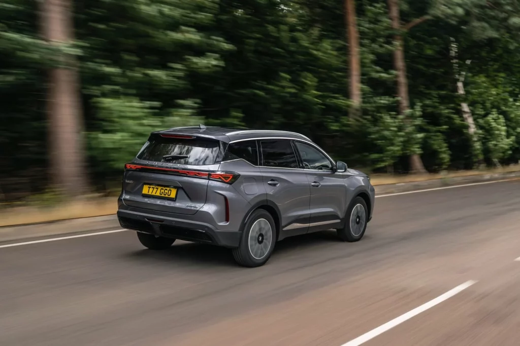 2025 Chery Tiggo 7. Imagen trasera.