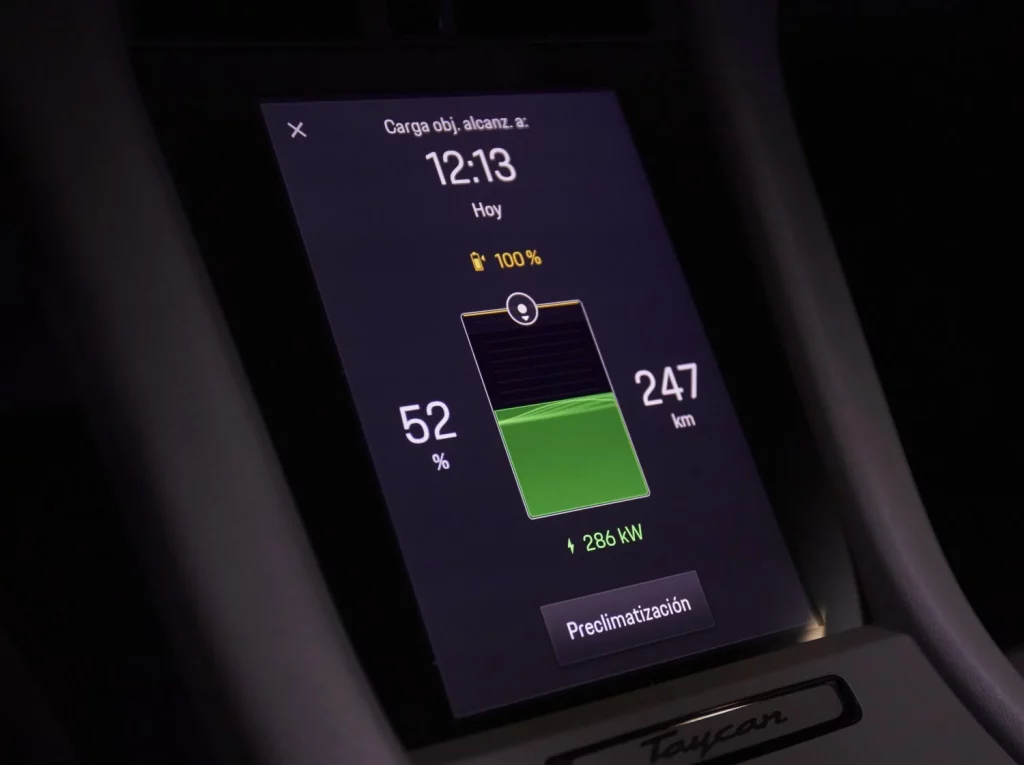 2025 Electrolinera Madrid. Porsche. Imagen Taycan.
