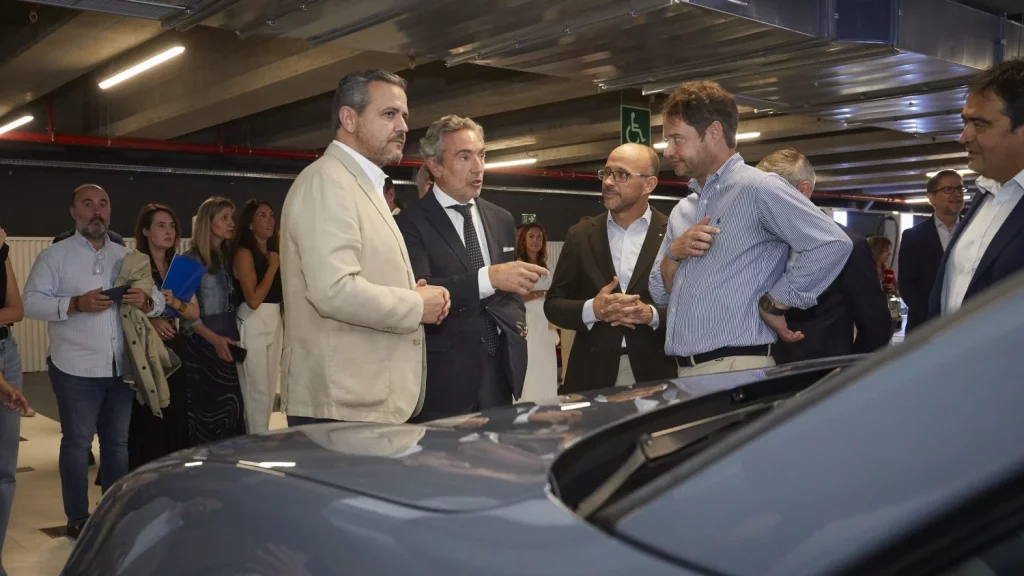 2025 Electrolinera Madrid. Porsche. Imagen inauguración.