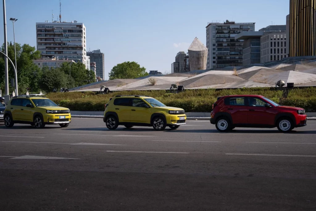 El garbeo que el Fiat Grande Panda se ha dado por las calles más míticas de Madrid 1 Motor16 2025 Fiat Grande Panda Madrid. Imagen.