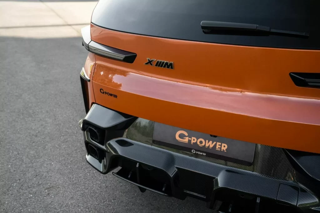 G-Power pule el poderoso BMW XM con la ayuda de Mansory 4 Motor16 2025 G-Power BMW XM. Imagen detalle.