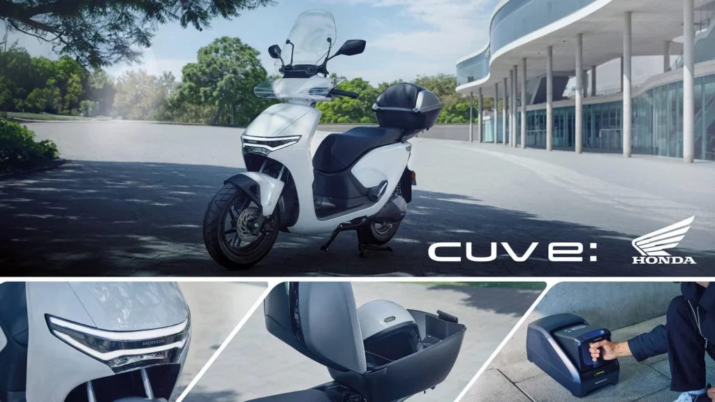 2025 Honda CUV e: Scooter eléctrico. Imagen accesorios.