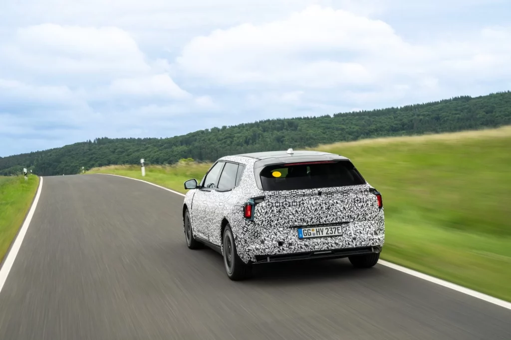 2025 Kia EV4 Nurburgring Test 10 Motor16