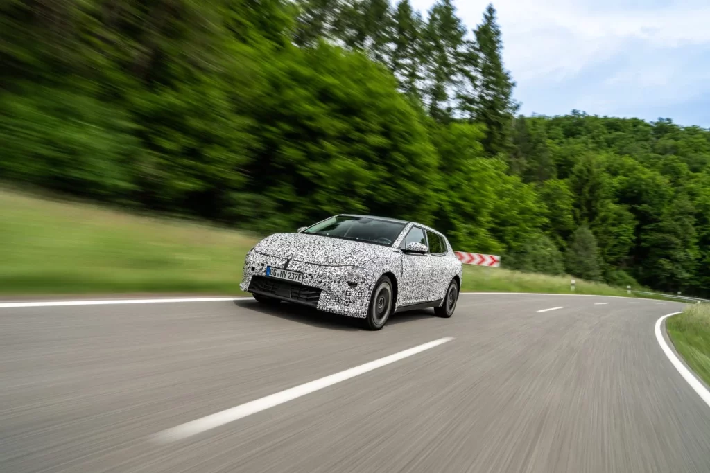 2025 Kia EV4 Nurburgring Test 14 Motor16