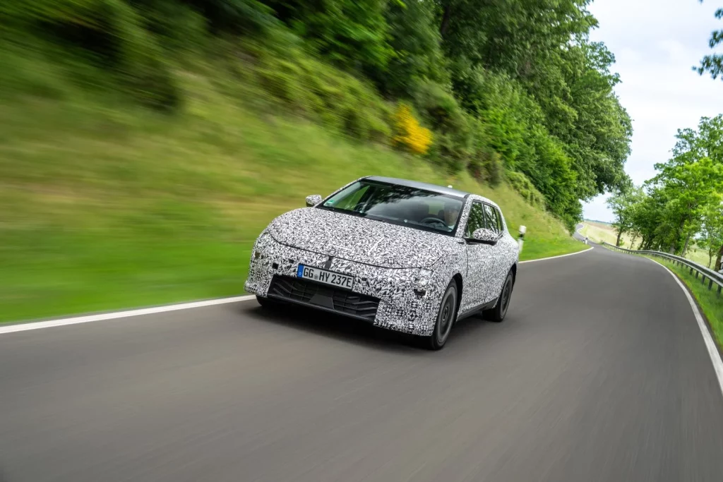 2025 Kia EV4 Nurburgring Test 6 Motor16