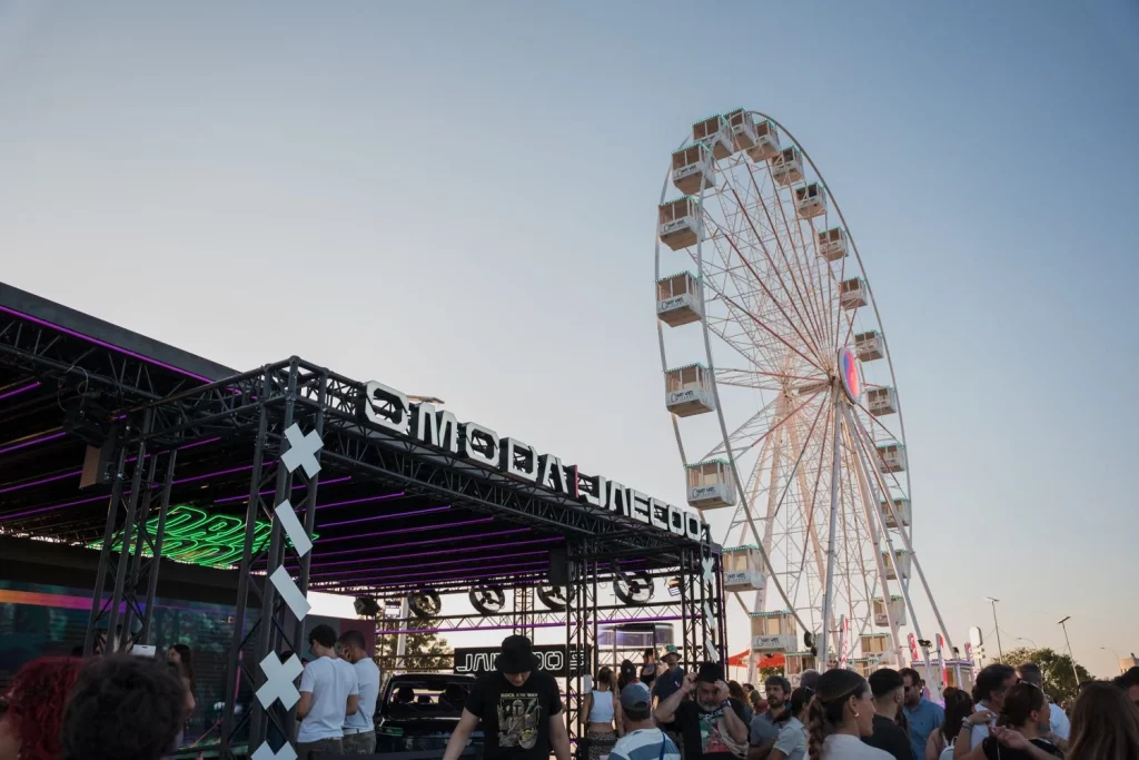 2025 Mad Cool Festival Omoda 5 EV. Imagen festival.