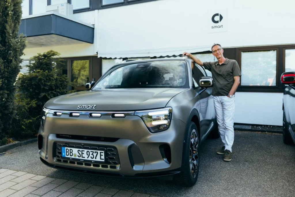2025 Kai Sieber. Mercedes-Benz. Smart #5. Imagen exterior.