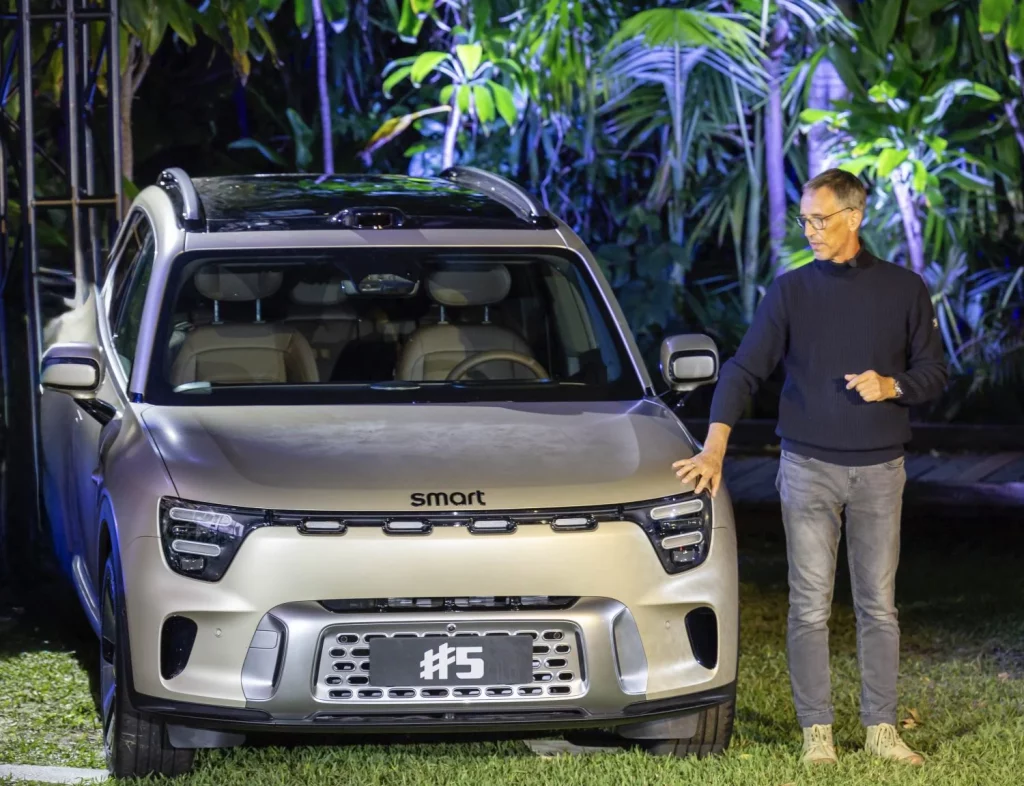 2025 Kai Sieber. Mercedes-Benz. Smart #5. Imagen.