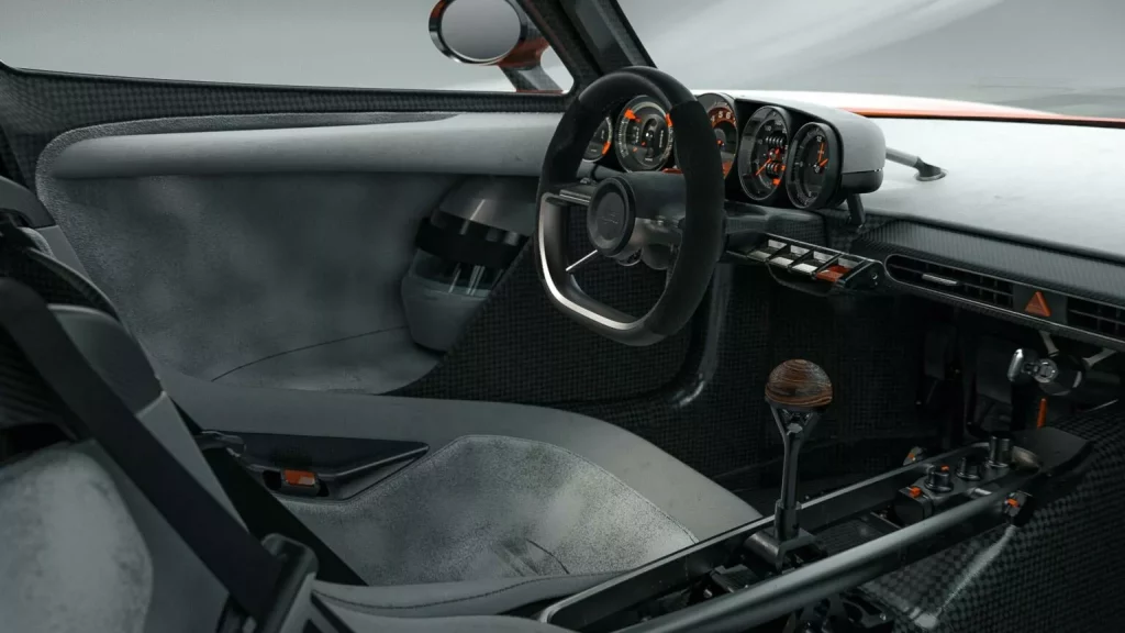 Oilstainlab HF-11: Las impresionantes cifras de un bólido que planta cara a los superdeportivos más exóticos 3 Motor16 2025 Oilstainlab HF-11. Imagen interior.