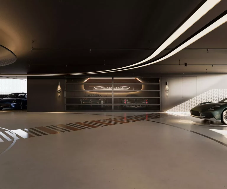 El garaje de Pagani Residences será incluso más imponente que sus áticos