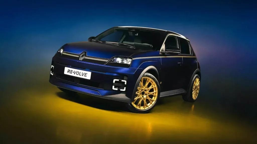El Renault 5 que nos hace soñar con el mítico Clio Williams es una realidad 2 Motor16 2025 Renault 5 Monte Carlo Edition. Imagen delantera.