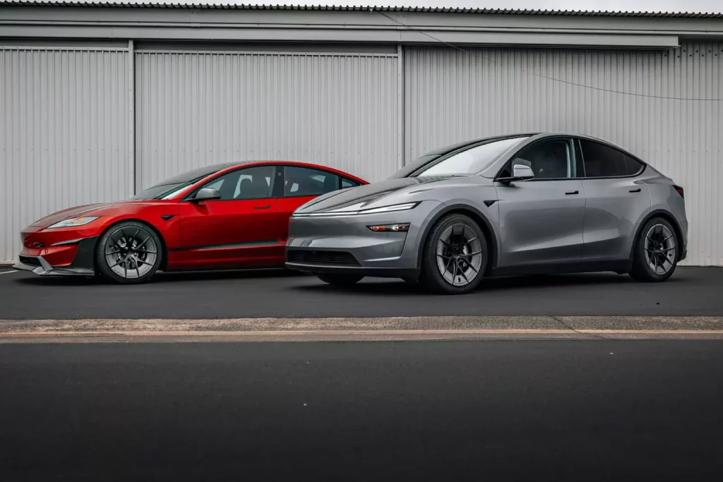 Calzar tu Tesla con unas llantas indestructibles ahora es posible 2 Motor16 2025 Tesla Model 3 y Model Y. UP-RW llantas. Imagen.