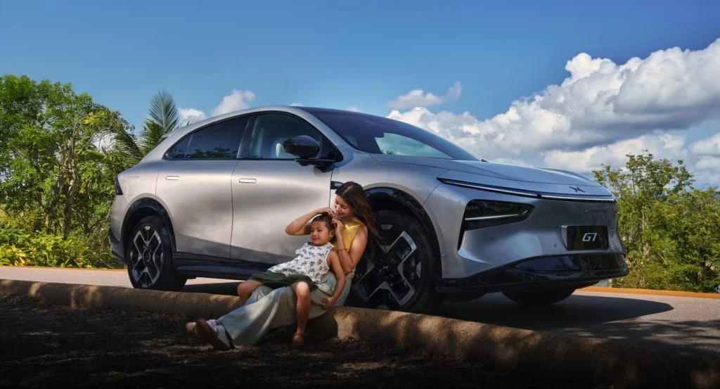 Xpeng G7: Otro nuevo SUV eléctrico que llega desde China para triunfar 4 Motor16 2025 Xpeng G7. China. Imagen exterior.