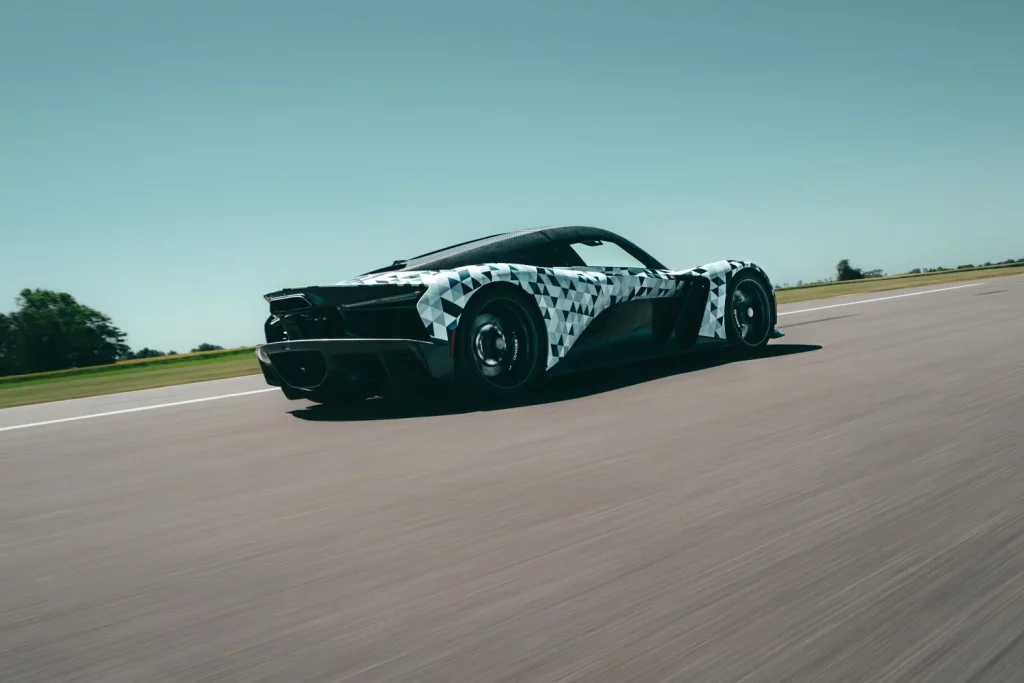 El Zenvo Aurora continúa poniéndose a tono para llegar en forma a Monterey 2 Motor16 2025 Zenvo Aurora Prototipo 2 Motor16