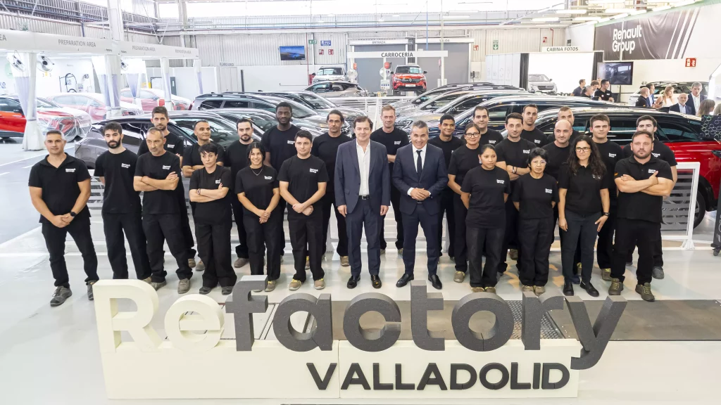 Refactory Valladolid ya funciona a pleno rendimiento 2 Motor16 2025 Refactory Valladolid. Renault. Imagen portada.