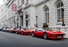 La exclusiva celebración londinense de los 50 años del Ferrari 308 GTB