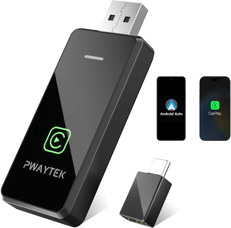 Por 21 euros tienes este adaptador que te permite tener Android Auto y Apple CarPlay sin líos de cables en tu coche