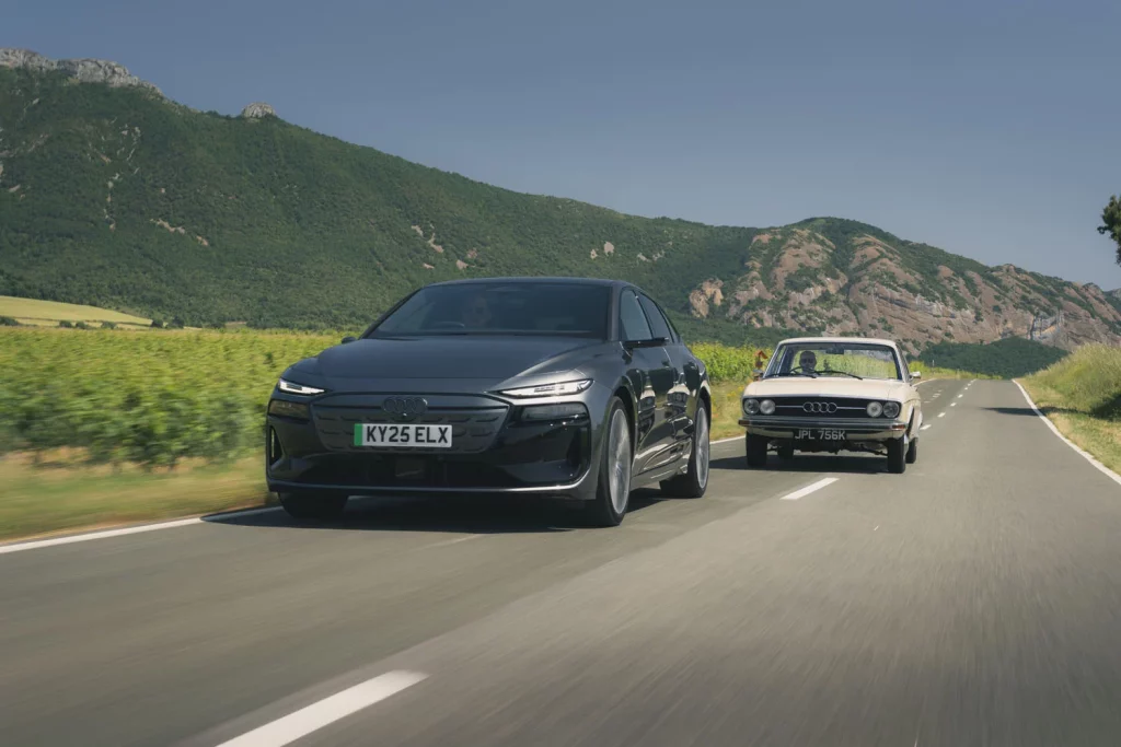 Audi Sportback A6 e tron and 100GL saloon Motor16