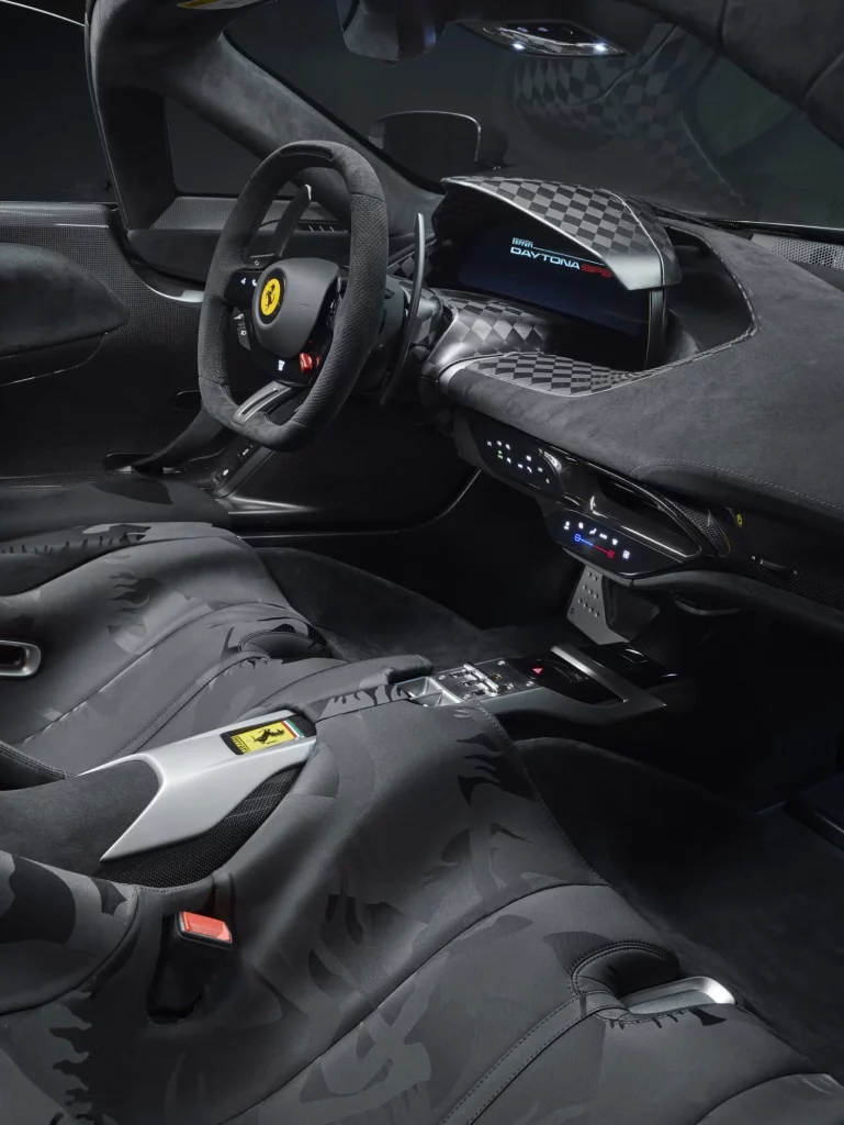 Este Ferrari Daytona SP3 es una joya única para una subasta benéfica 12 Motor16 Este Ferrari Daytona SP3 es una joya única para una subasta benéfica