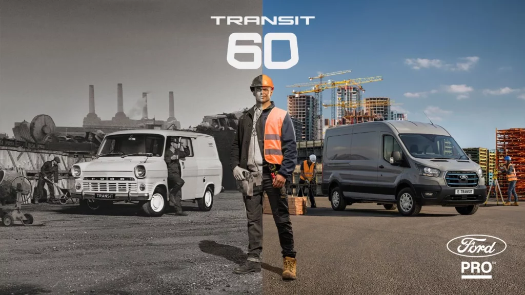 La Ford Transit celebra 60 años de historias extraordinarias