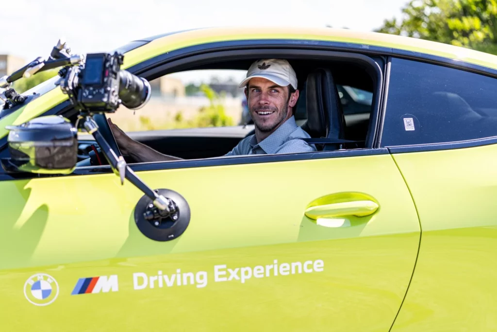 Gareth Bale pone a prueba sus habilidades al volante del BMW M4 Competition 1 Motor16 Gareth Bale participa cada año en el torneo Pro-Am del BMW International Open.
