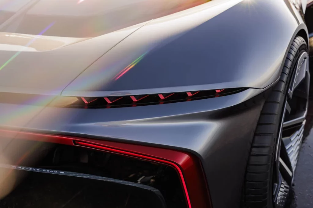 Chevrolet Corvette Concept: un homenaje futurista que no verá la calle 10 Motor16 General Motors Advanced Design Pasadena Corvette concept exterior rear detail Motor16
