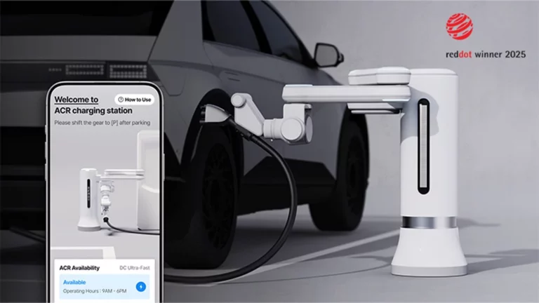Hyundai, premiada por sus diseños y robots futuristas
