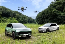 Hyundai IONIQ 9: equipado con drones para restaurar zonas quemadas por incendios