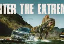 El Jaecoo 7 SHS se luce en el universo «Jurassic World»