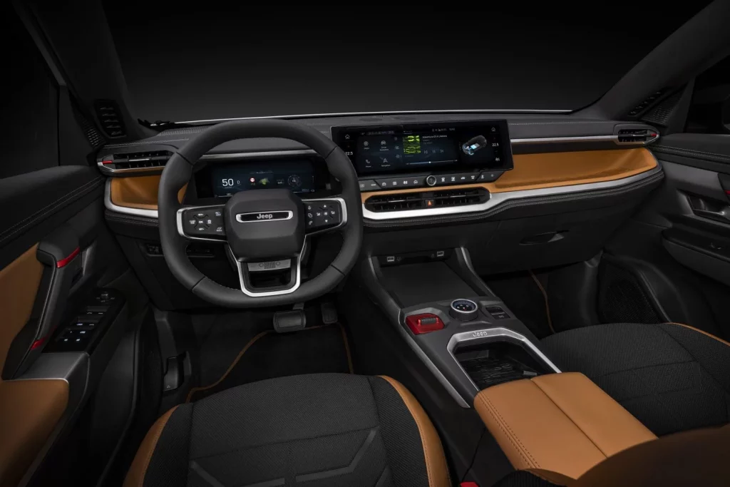 Jeep Compass 4xe: Desvelado el interior del más campero y potente de la gama 3 Motor16 Jeep Compass 4xe 2026 12 Motor16
