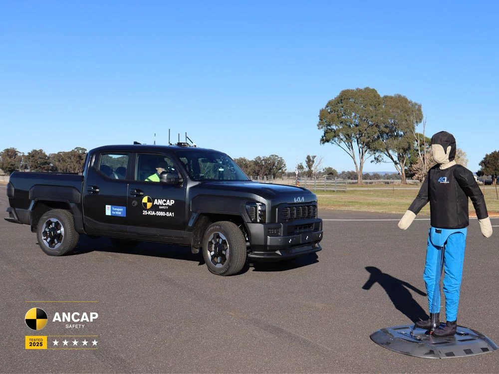 El Kia Tasman debuta con cinco estrellas en las pruebas de ANCAP 2 Motor16 Kia Tasman, cinco estrellas ANCAP
