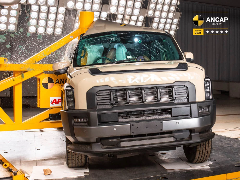 El Kia Tasman debuta con cinco estrellas en las pruebas de ANCAP 3 Motor16 Kia Tasman, cinco estrellas ANCAP