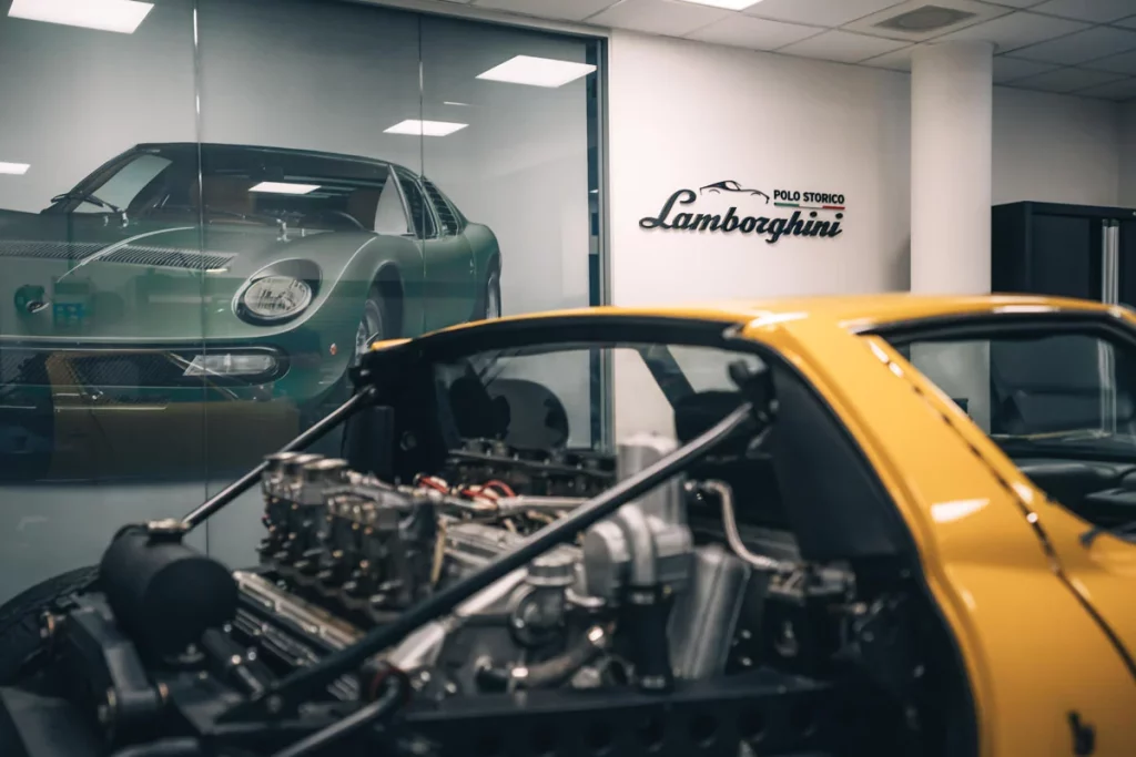 Lamborghini celebra diez años del Polo Storico, el guardián de su legado 6 Motor16 LAMBORGHINI POLO STORICO 1 1 Motor16
