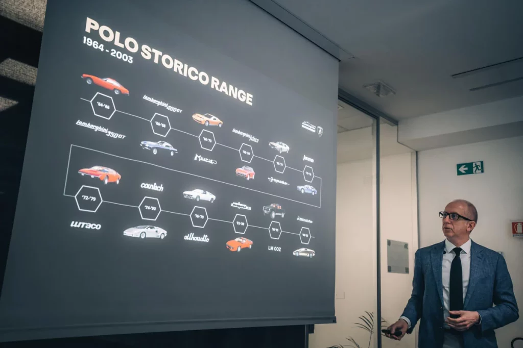 Lamborghini celebra diez años del Polo Storico, el guardián de su legado 8 Motor16 LAMBORGHINI POLO STORICO 2 1 Motor16