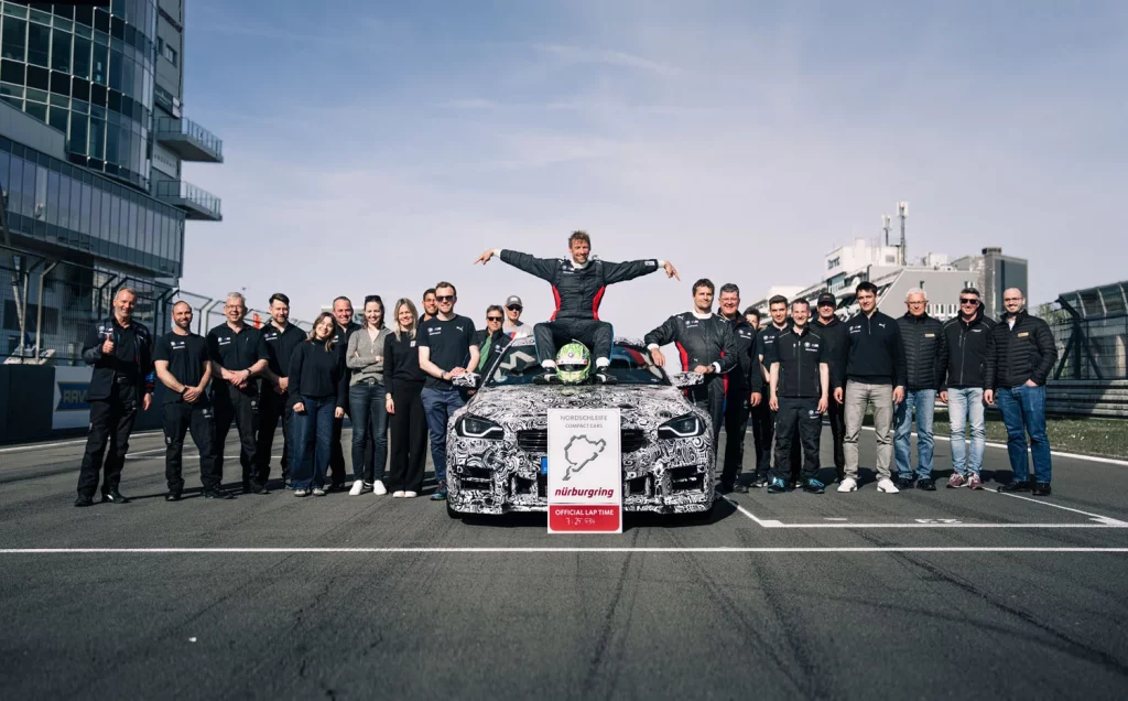 El BMW M2 CS es el nuevo rey de Nürburgring... entre los compactos 1 Motor16 El BMW M2 CS ha bajado de 7:30 minutos en Nürburgring