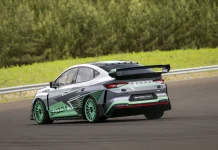 El Škoda Enyaq RS Race reinventa el coche de rallys eléctrico