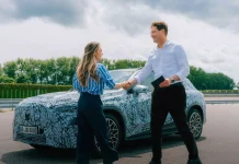 Un probador de excepción para el Mercedes GLC eléctrico