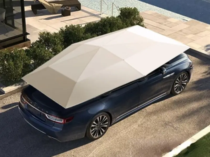 Toldo para coche verano