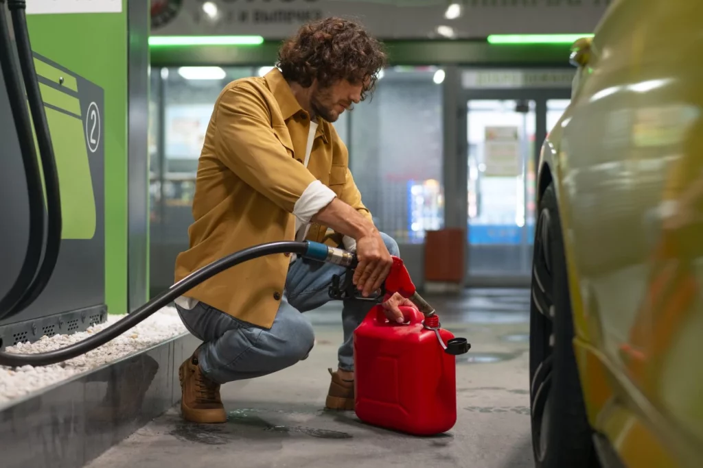 llenar depósito gasolinera multa dgt