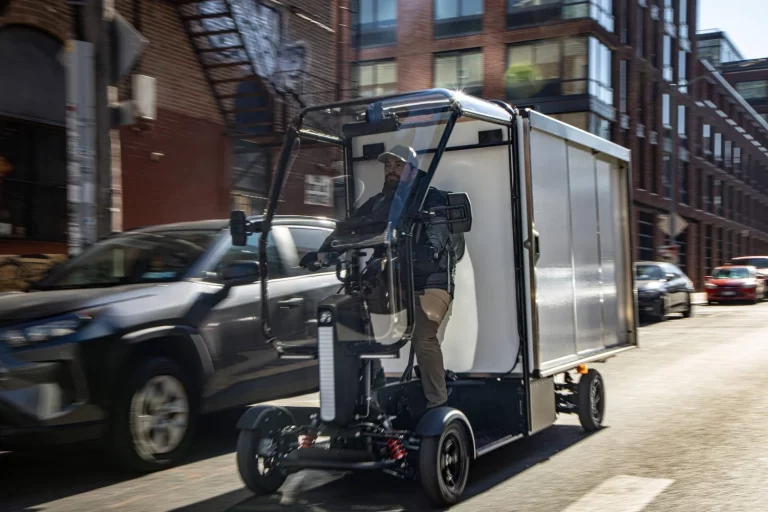 El Honda Fastport eQuad pretende revolucionar la logística urbana