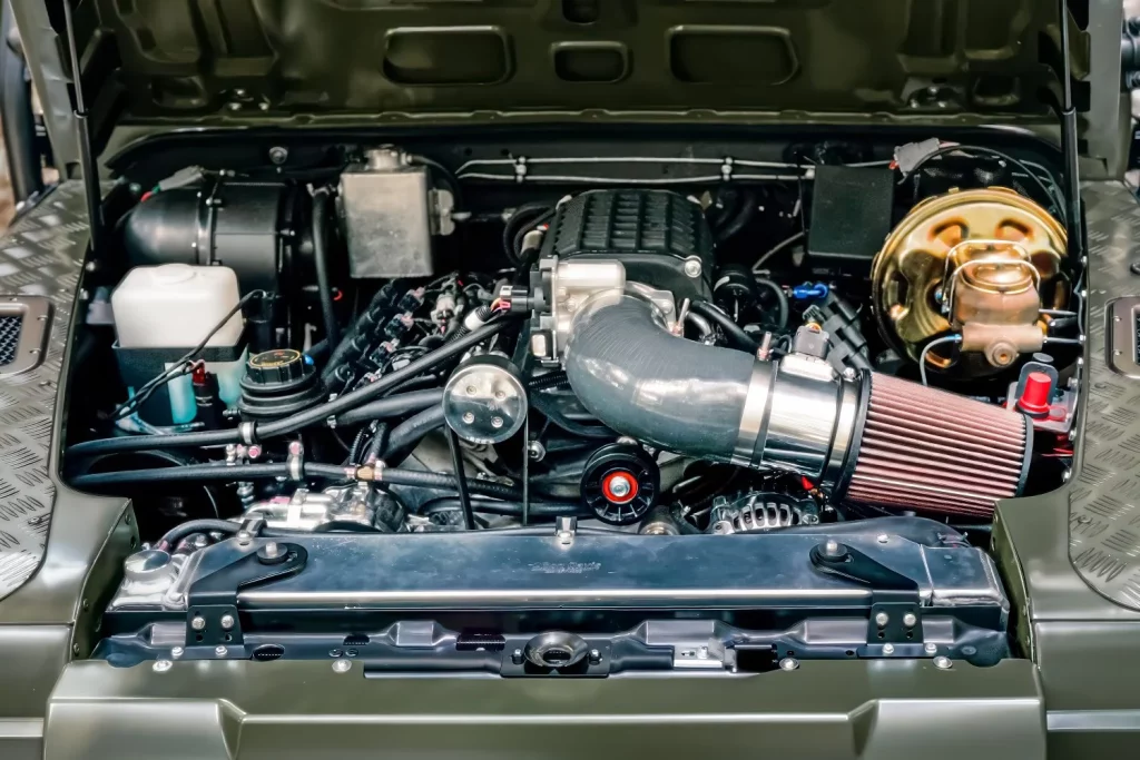 Project Wilder: Un Land Rover Defender clásico dopado con 710 CV de puro músculo americano 9 Motor16 Project Wilder: Un Land Rover Defender clásico dopado con 710 CV de puro músculo americano