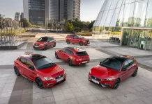 Primera prueba de la gama Seat FR 75 Aniversario