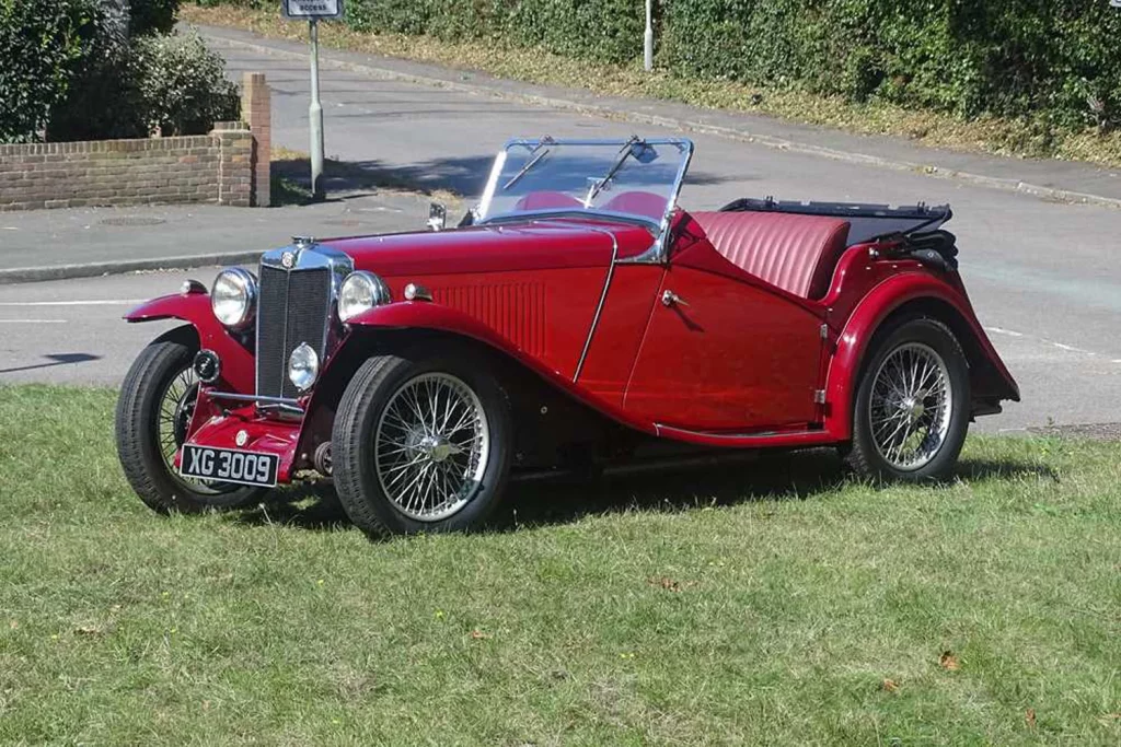 100 ANOS DESCAPOTABLES MG 11. MG N Type Magnette 1934–1936 Motor16