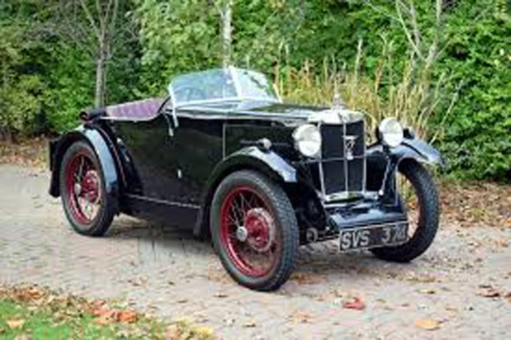 100 ANOS DESCAPOTABLES MG 6. MG M Type Midget 1929–1932 Motor16