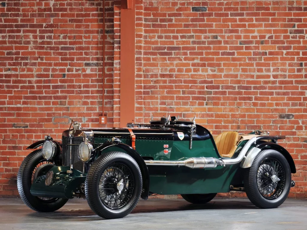 100 ANOS DESCAPOTABLES MG 9.MG K3 Magnette 1933–1934 Motor16
