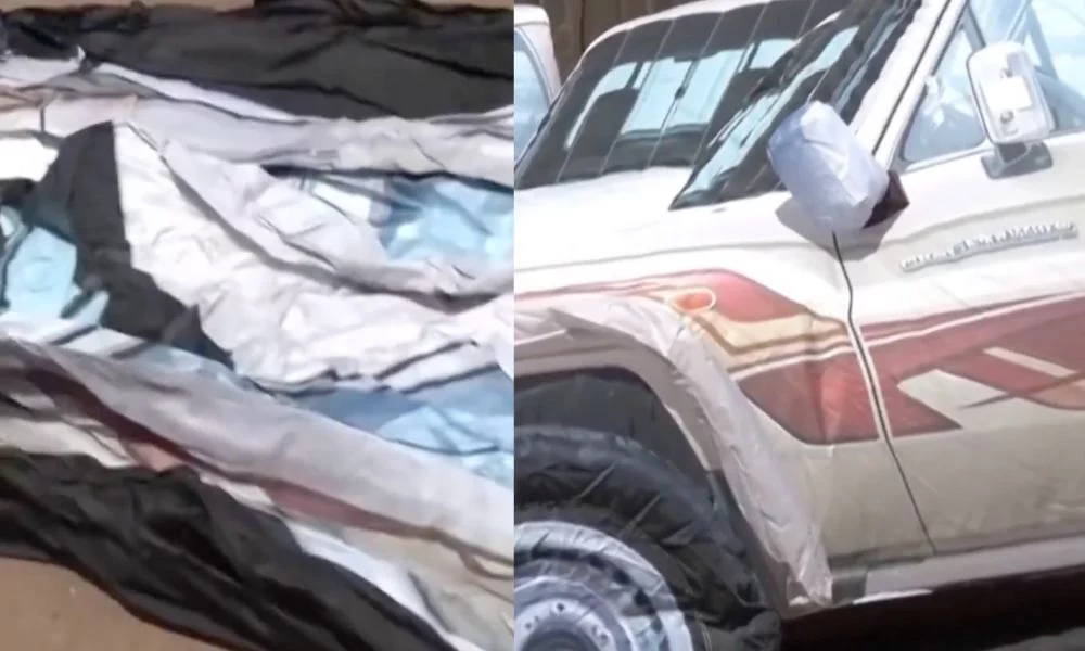 toyota land cruiser hinchables