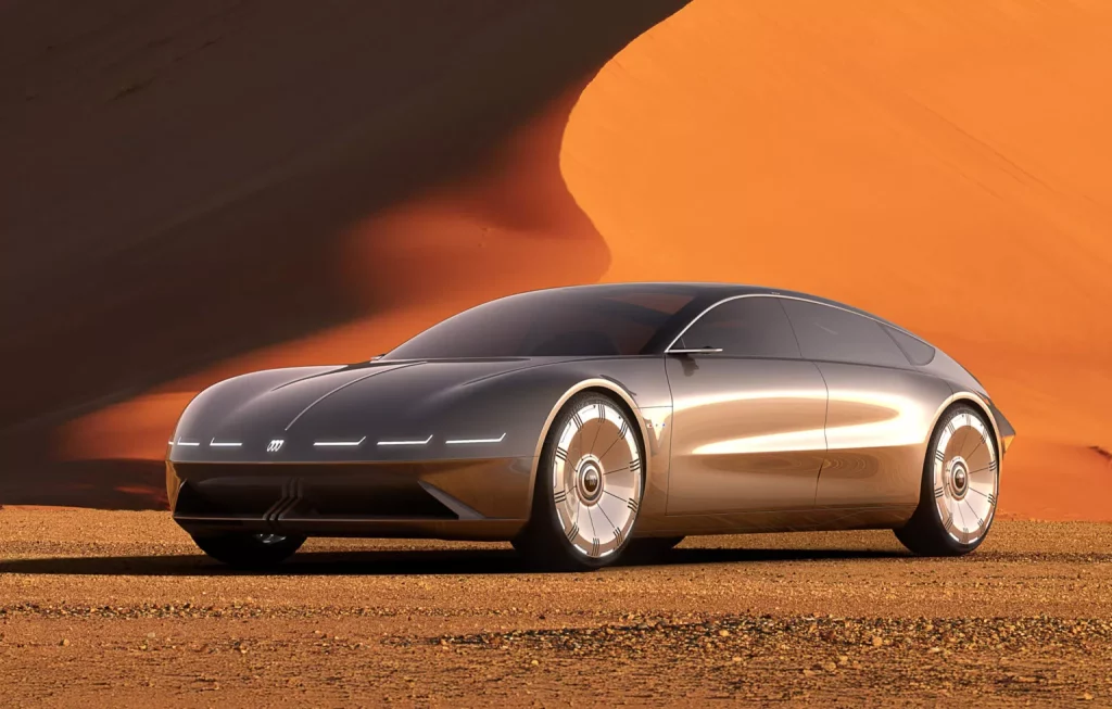 Electra Orbit: El concept que nos hace soñar de nuevo con Buick 1 Motor16 2025 Buick Electra Orbit. Imagen delantera.