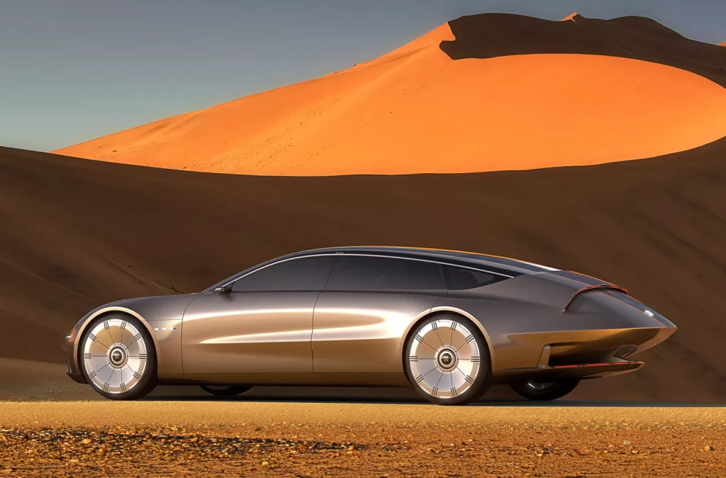 Electra Orbit: El concept que nos hace soñar de nuevo con Buick 2 Motor16 2025 Buick Electra Orbit. Imagen trasera.
