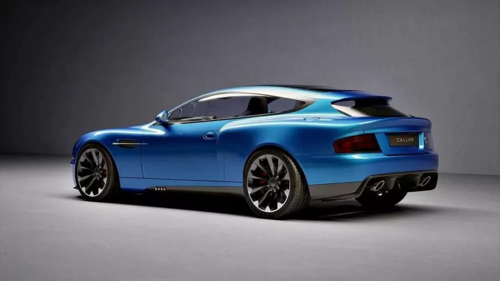 2025 Callum Vanquish 25 Shooting Brake. Imagen trasera.
